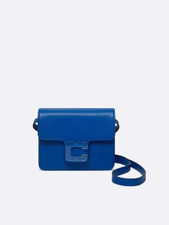 Carel Tassen>Blauwe Gerecyclede Leren Tas