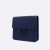 Carel Tassen>Blauwe Leren Tas