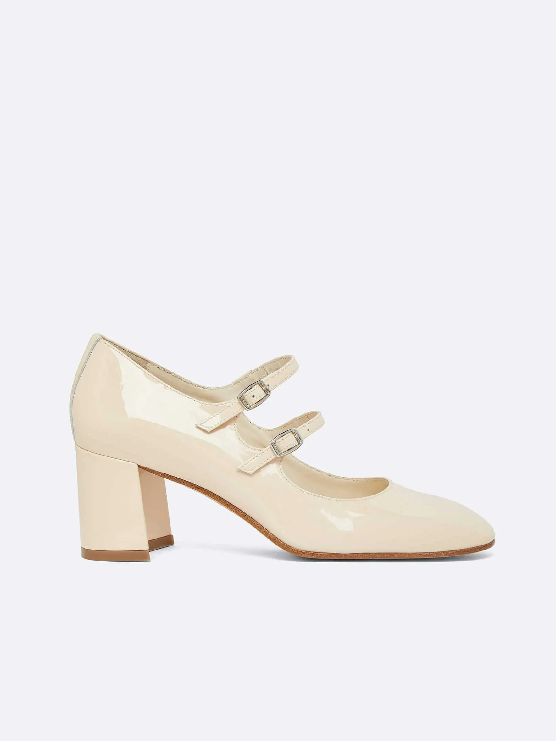 Carel Maria Janes>Naakt Lakleer Mary Janes Pumps