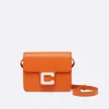 Carel Tassen>Oranje Leren Tas