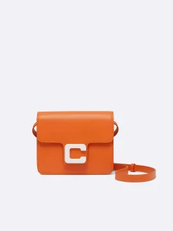 Carel Tassen>Oranje Leren Tas