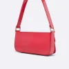 Carel Tassen>Roze Upcycled Lakleren Tas
